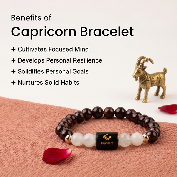 Capricorn ♑ (मकर राशि) Zodiac Bracelet