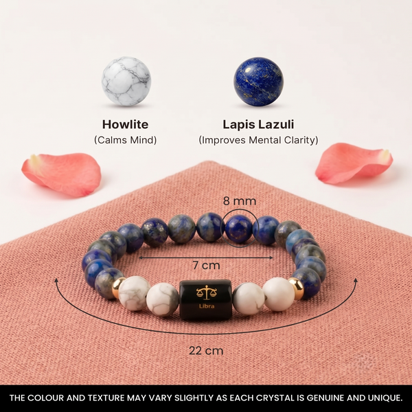 Libra ♎ (तुला राशि) Zodiac Bracelet