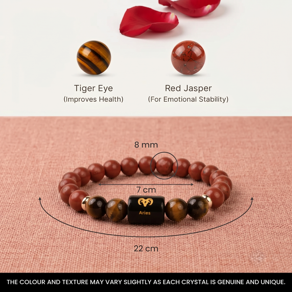 Aries ♈ (मेष राशि) Zodiac Bracelet