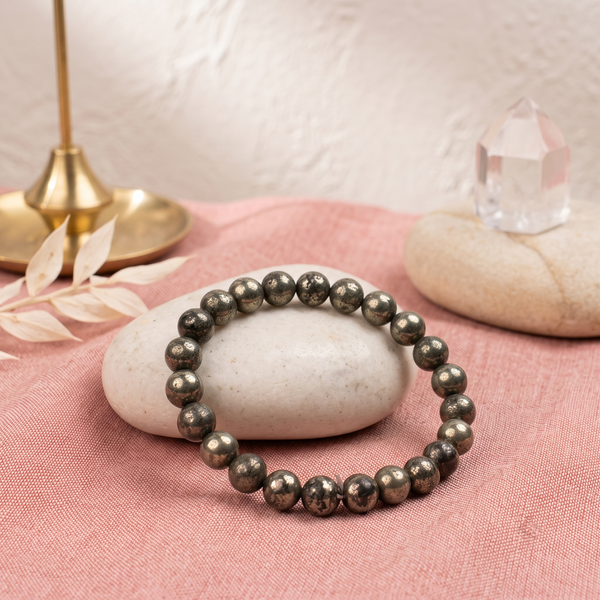Raw Pyrite Bracelet