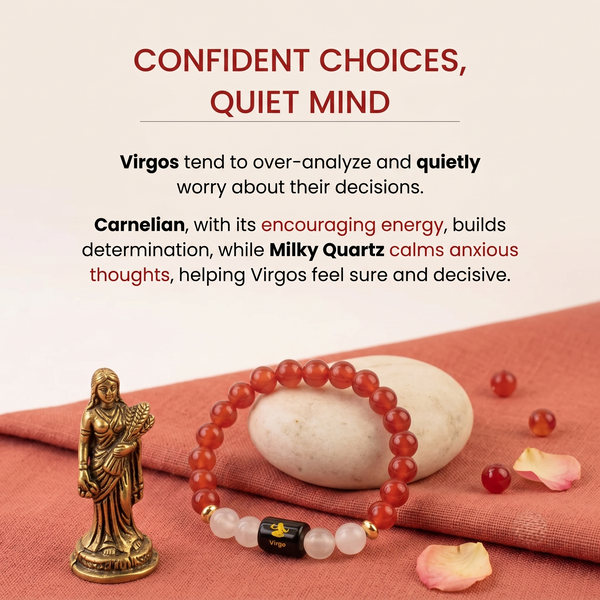 Virgo ♍ (कन्या राशि) Zodiac Bracelet