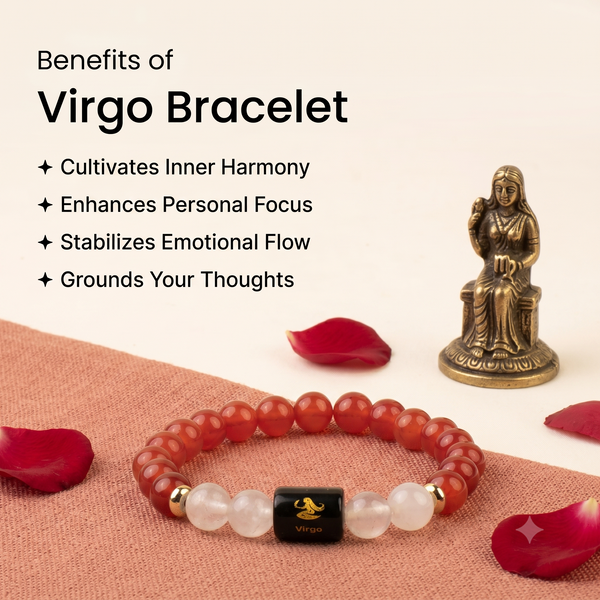 Virgo ♍ (कन्या राशि) Zodiac Bracelet