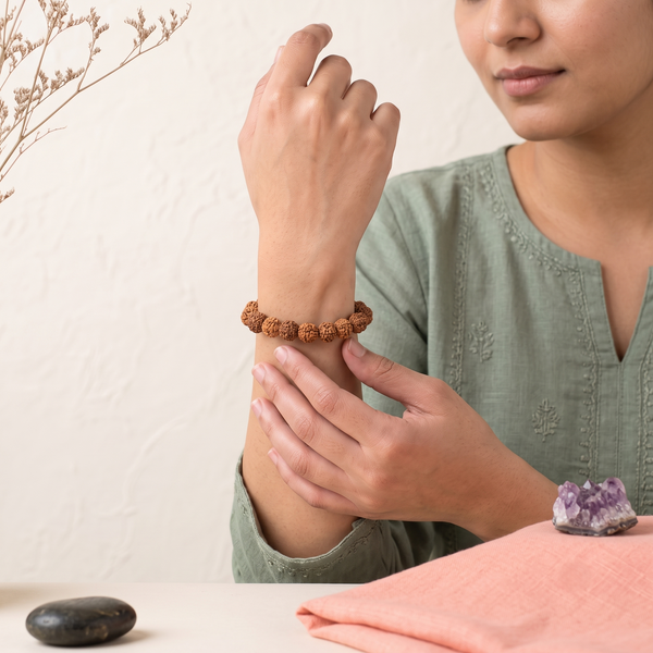 5 Mukhi Rudraksha Bracelet