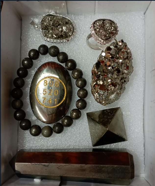 Pyrite Healing Kit