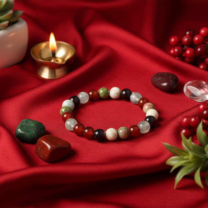 Virgo Rashi Bracelet | Focus, Clarity & Grounding Energy | Siddhi Divine