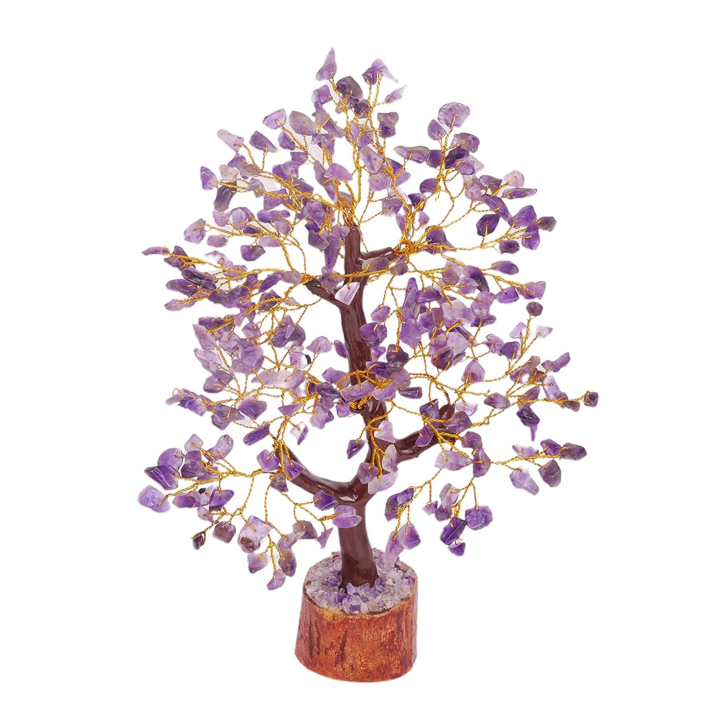 💜 Amethyst – Peace, Intuition & Spiritual Protection Crystal Tree