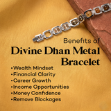 Divine Dhan Metal Chain Bracelet