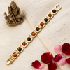 Rudraksha Karungali Metal Chain Bracelet