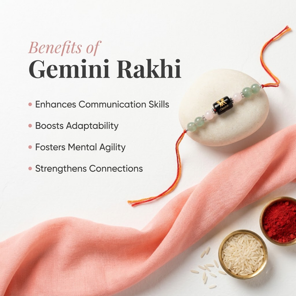 Gemini (मिथुन राशि) Divine Rakhi