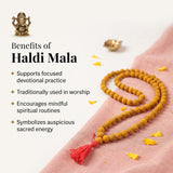 Haldi Jaap Mala - 108+1 Beads
