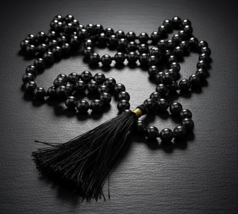 Hematite Mala