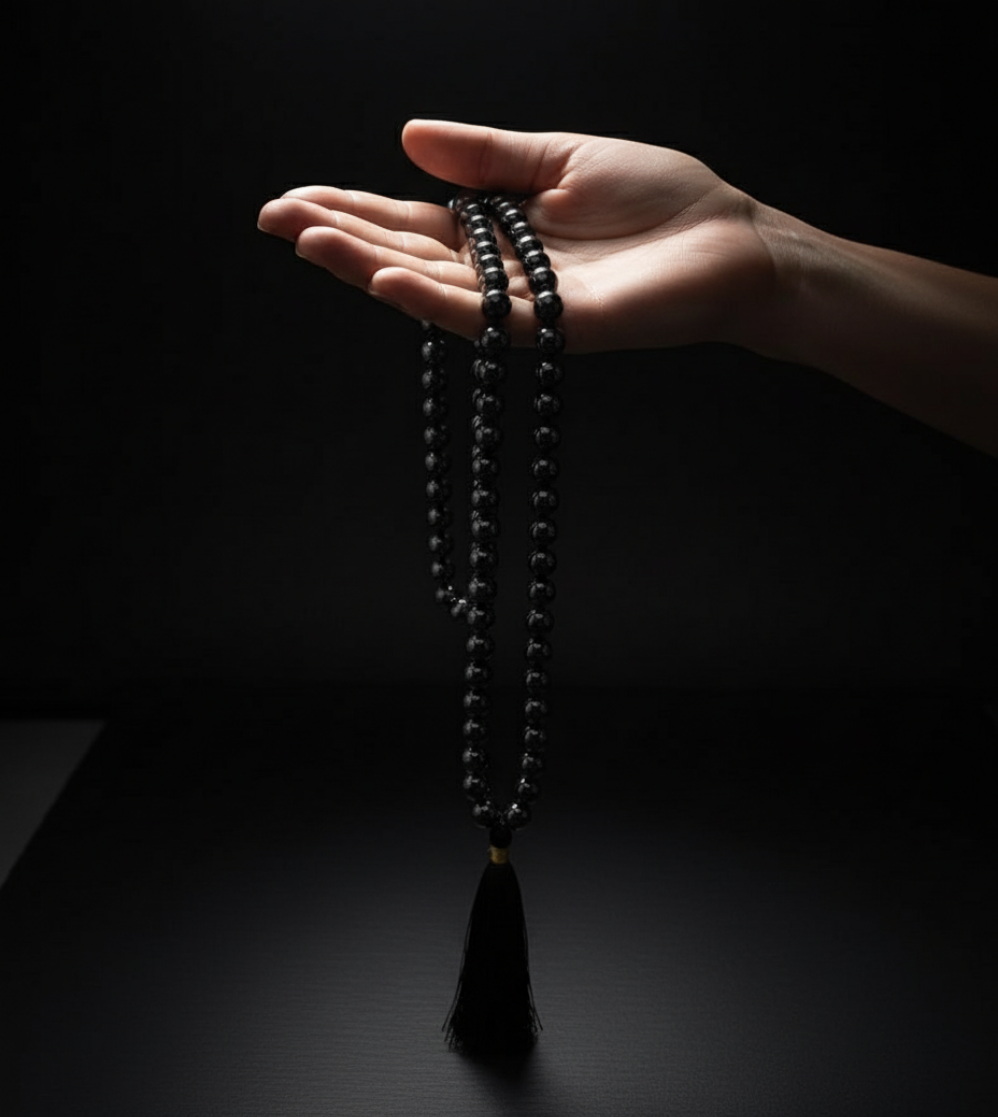 Hematite Mala