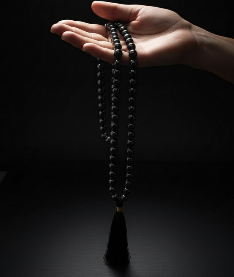 Hematite Mala