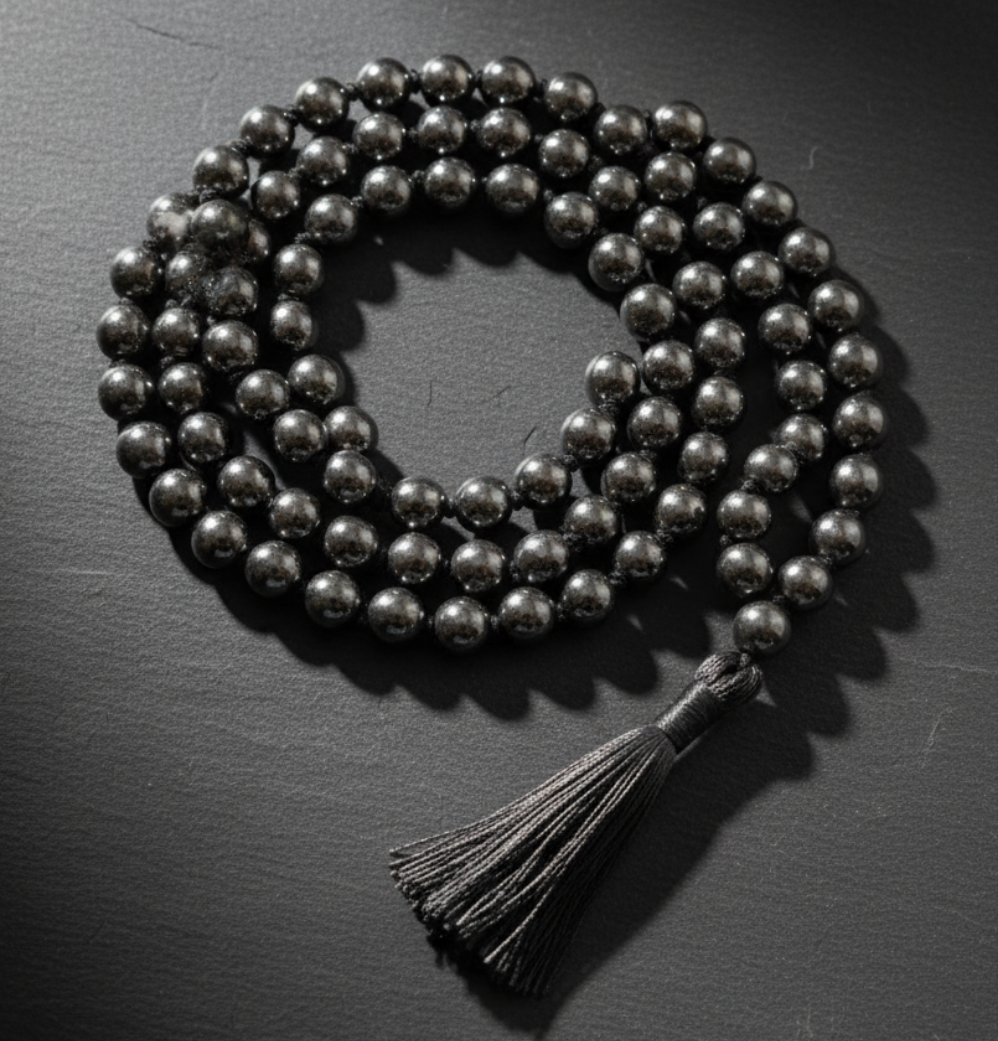 Hematite Mala