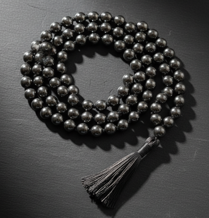 Hematite Mala