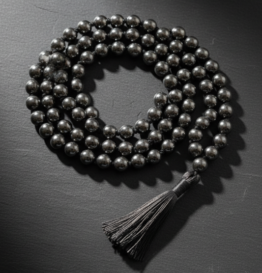 Hematite Mala