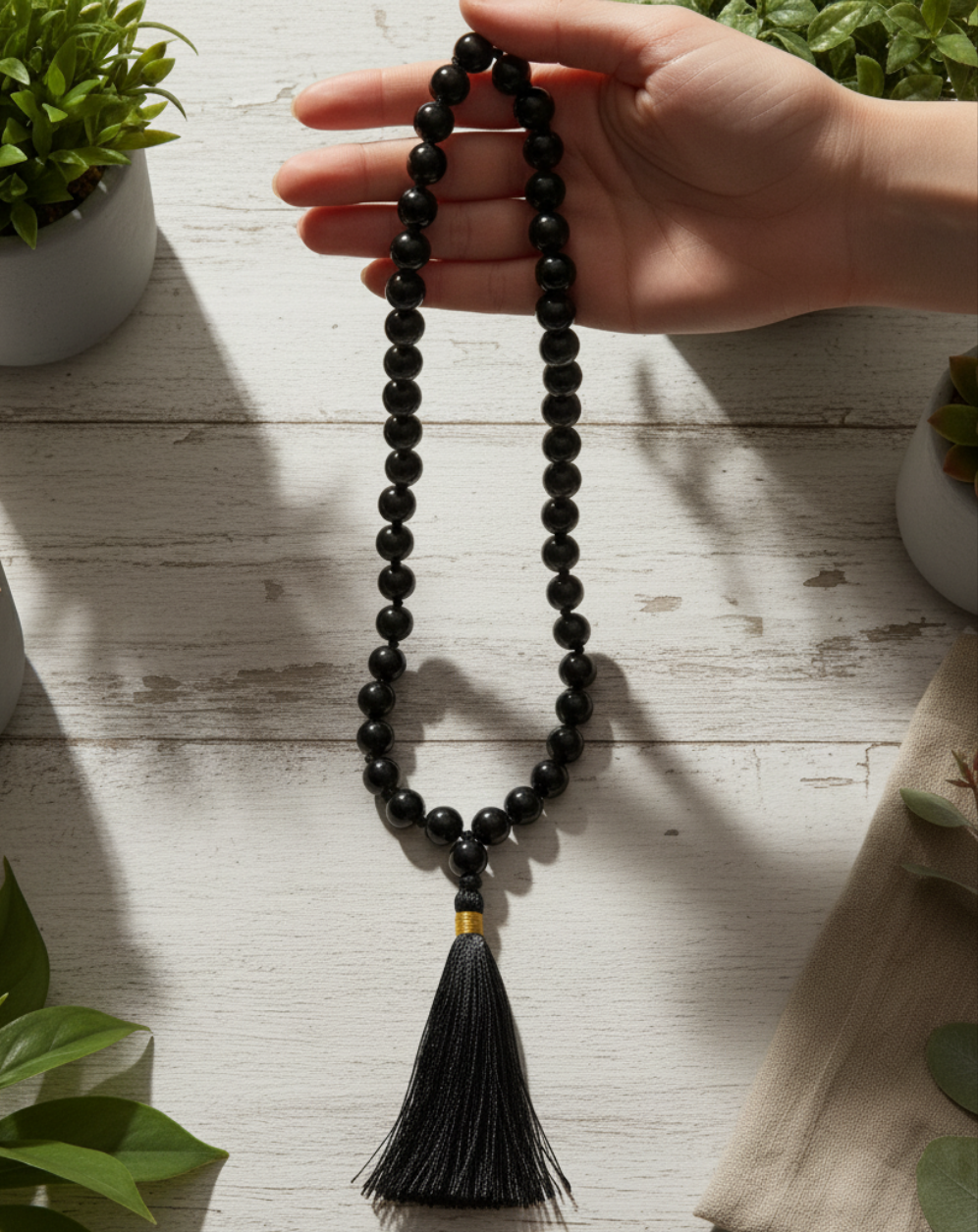Black Tourmaline Mala
