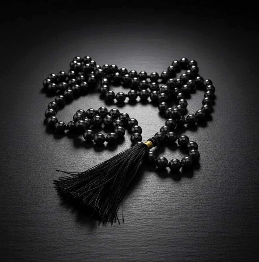 Hematite Mala