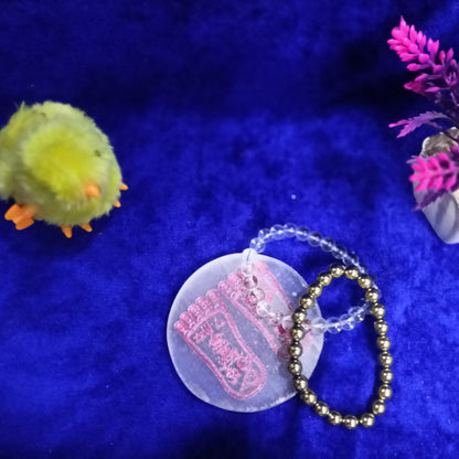 Golden Pyrite + Crystal Bracelet Combo