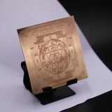 Gayatri Yantra 4x4 Inch - Pure Copper