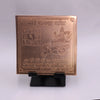 Chandra Yantra 4x4 Inch - Pure Copper