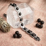Karungali Metal Chain Bracelet