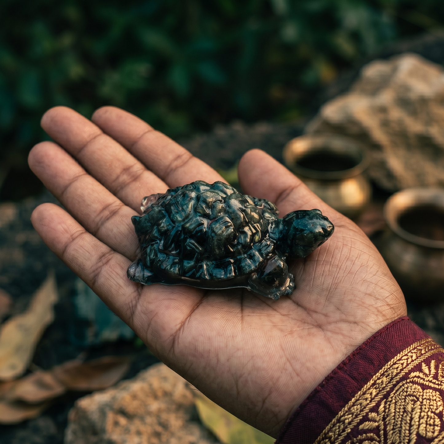 Pyrite Vastu Tortoise (Kachhua)
