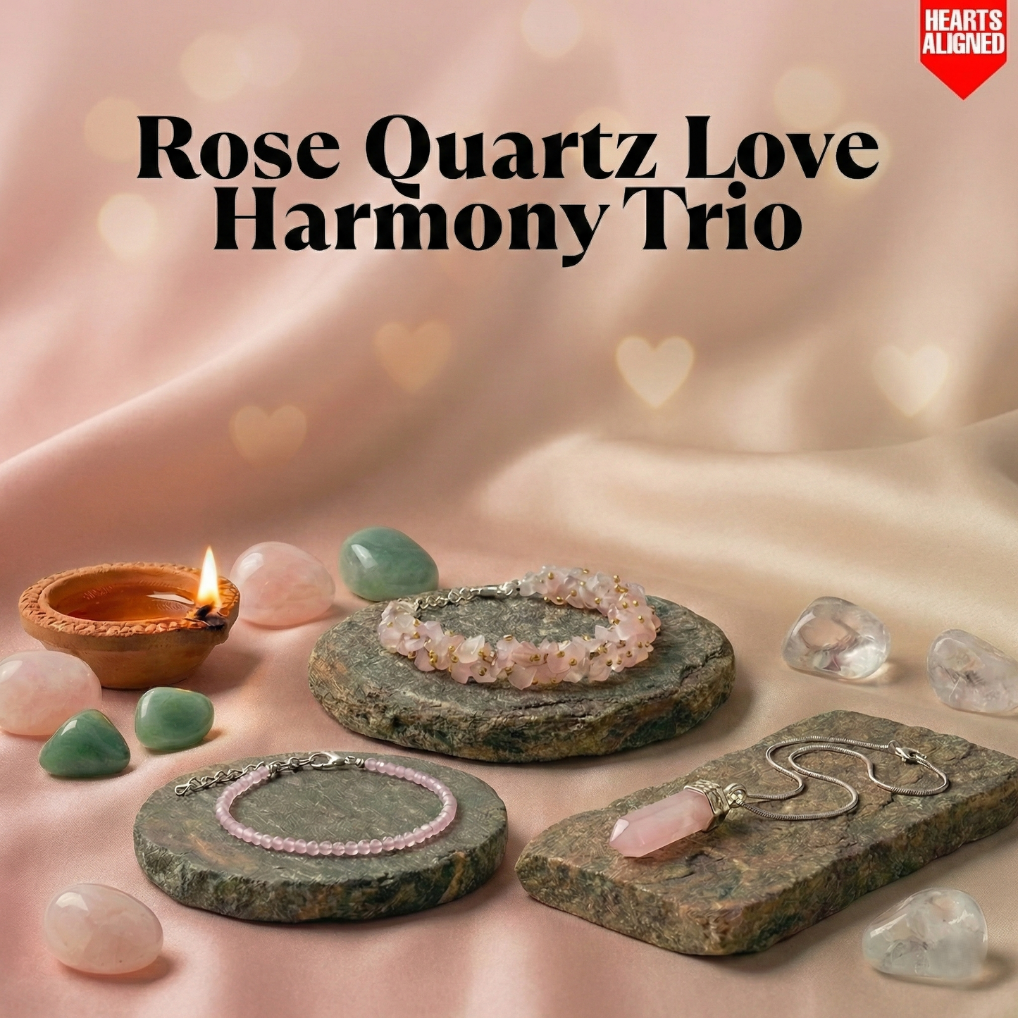 Rose Quartz Love Harmony Trio