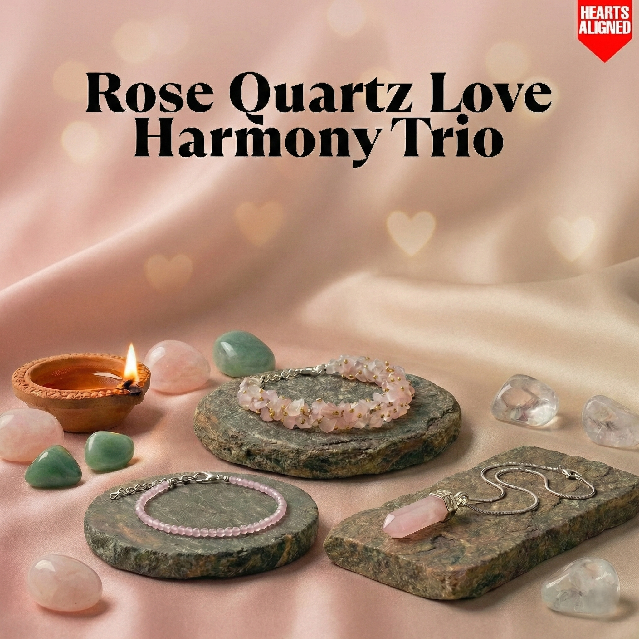 Rose Quartz Love Harmony Trio