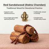 Red Sandle wood Bracelet 8mm