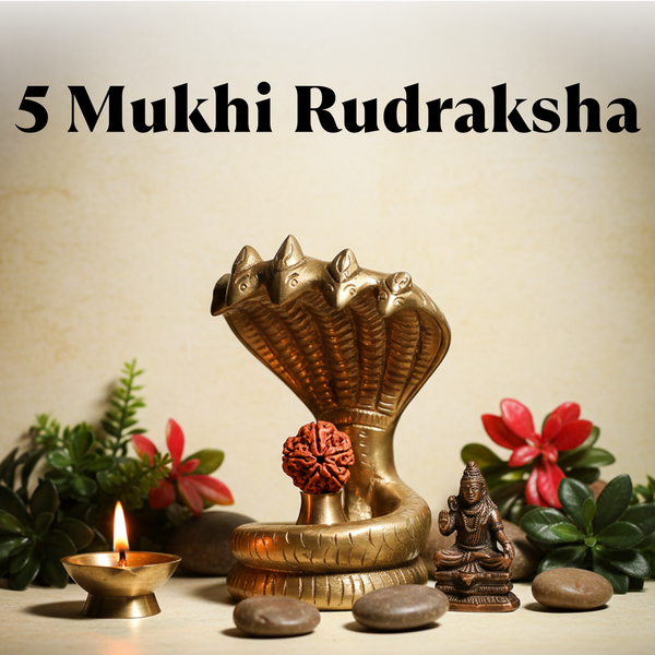 5 Mukhi Rudraksha (Nepal Origin)