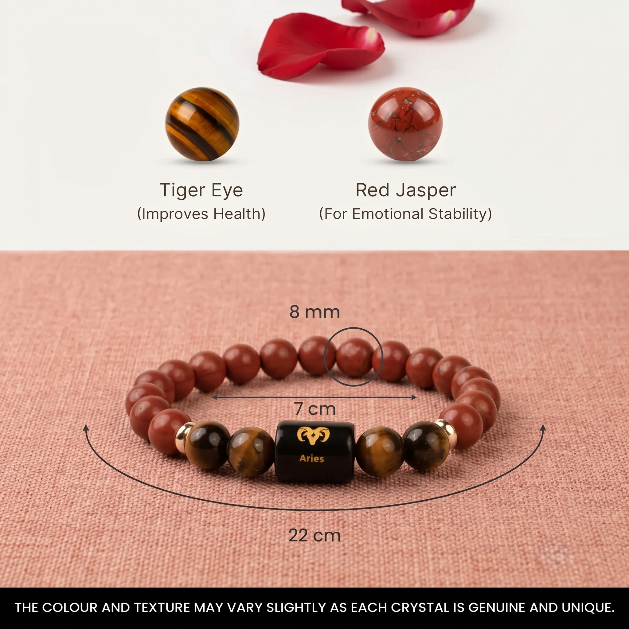 Aries ♈ (मेष राशि) Zodiac Bracelet