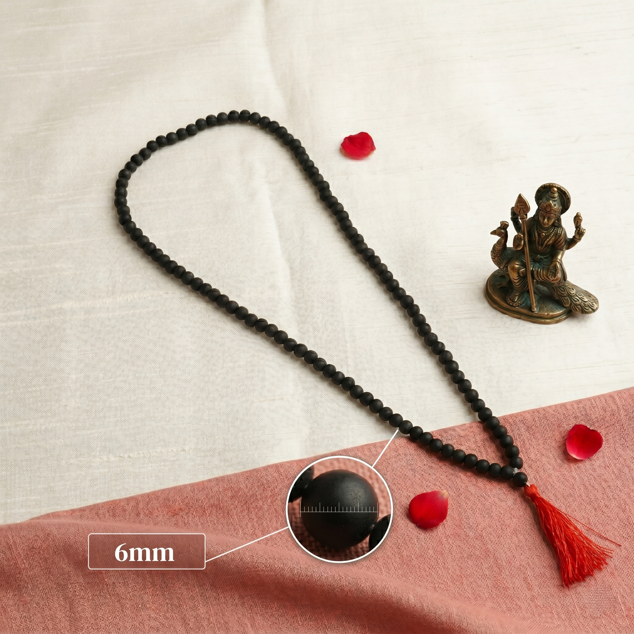 Karungali 108 Beads Spiritual Malai (Govt. Certified)