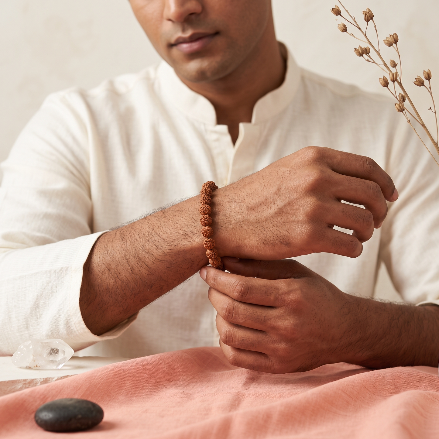 5 Mukhi Rudraksha Bracelet
