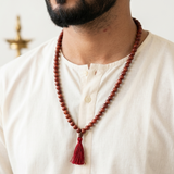 Red Sandalwood Jaap Mala - 108+1 Beads
