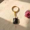 Karungali Ganesh Black Ebony Auspicious Keychain