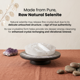 RAW Selenite Plate