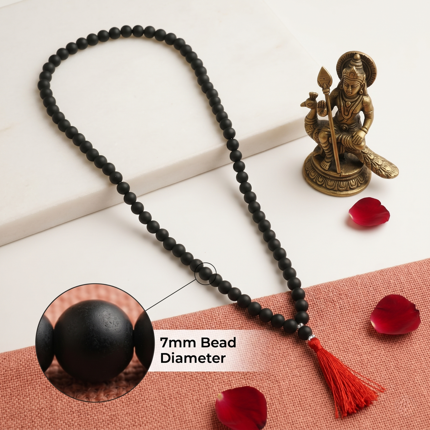 Karungali 108 Beads Spiritual Malai (Govt. Certified)