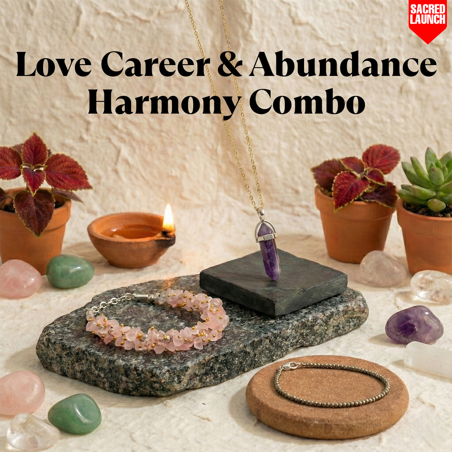 Love Career and Abundance Harmony Combo