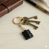 Karungali Ganesh Black Ebony Auspicious Keychain