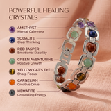 7 Chakra Metal Chain Bracelet