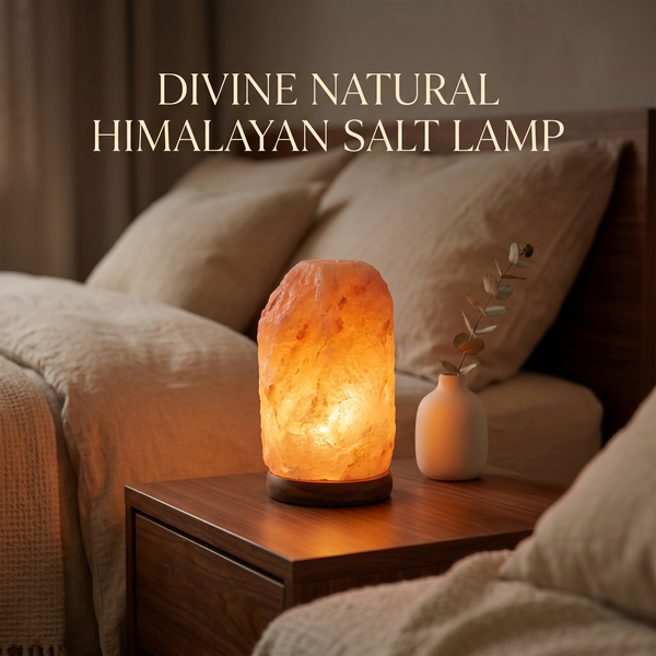 Divine Natural HIMALAYAN Salt Lamp