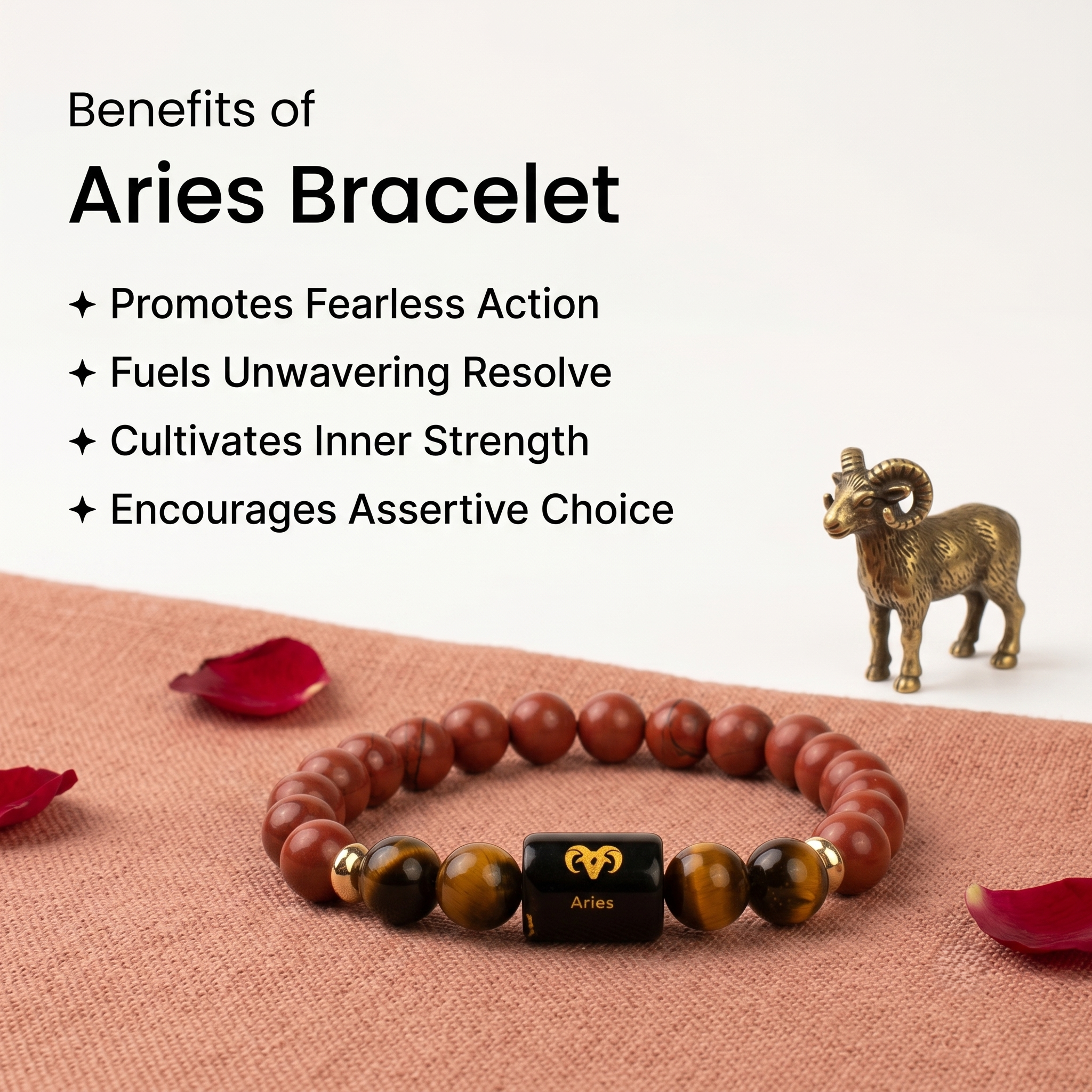 Aries ♈ (मेष राशि) Zodiac Bracelet