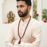Red Sandalwood Jaap Mala - 108+1 Beads