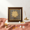 Surya Dev on Raw Pyrite Frame