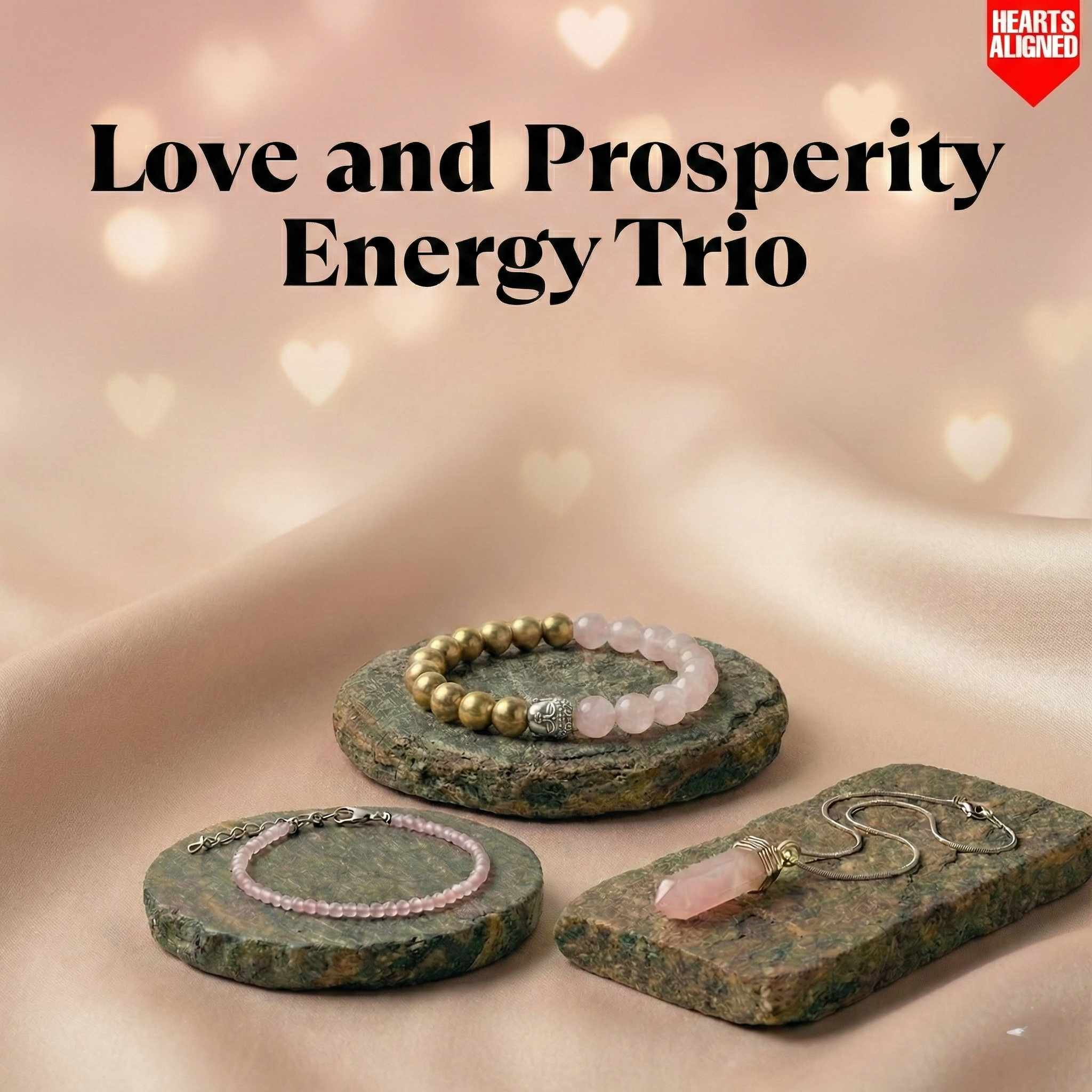 Love and Prosperity Energy Trio