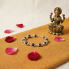 Premium Karungali Bracelet with Silver Caping