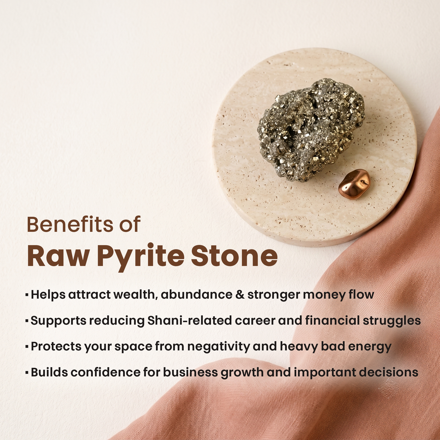 Raw Pyrite Stone