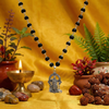 Silver Capped Lord Murugan Sacred Pendant