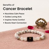 Cancer ♋ (कर्क राशि) Zodiac Bracelet